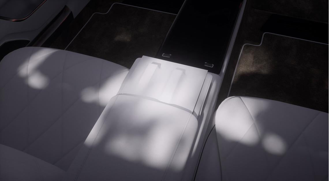 Mercedes-Benz center console concept